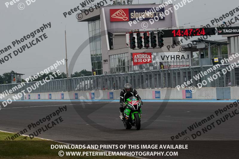 25 to 27th july 2019;Slovakia Ring;event digital images;motorbikes;no limits;peter wileman photography;trackday;trackday digital images